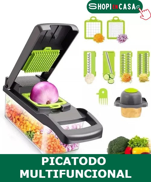 Picatodo Automático™  Picadora de Vegetales 4 en 1 – Safe Market